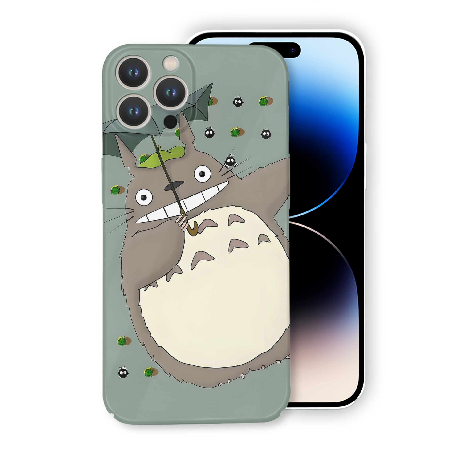 （画像用） となりのトトロ 草壁メイ 草壁サツキ My Neighbor Totoro Satsuki Kusakabe Mei Kusakabe 【iPhone 14シリーズ対応】ハードケース